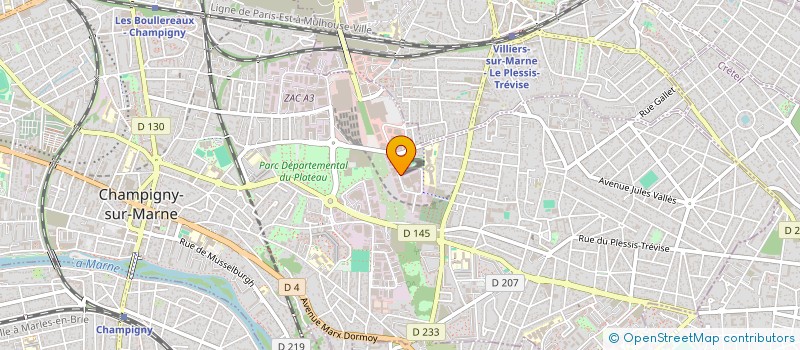 localisation de l'entreprise MADAME NAJOUA TOURBI à CHAMPIGNY-SUR-MARNE