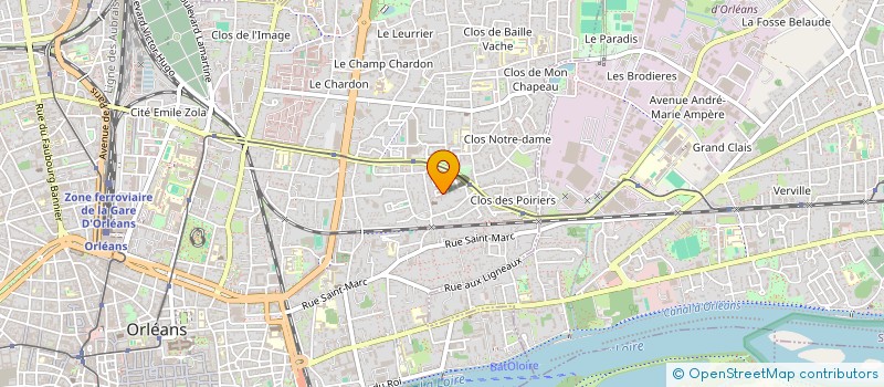 localisation de l'entreprise MADAME NAJOUA ZHANI à ORLEANS