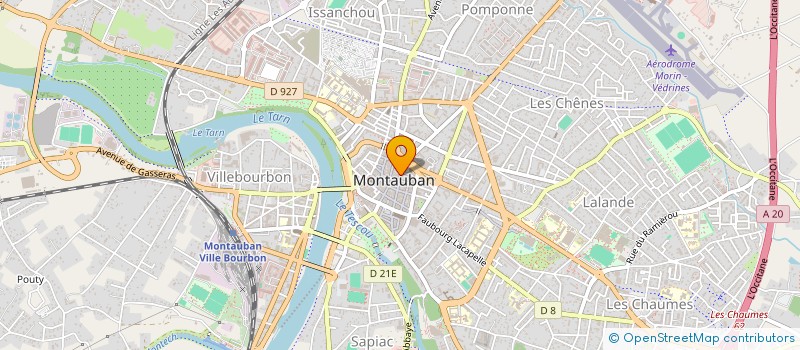 localisation de l'entreprise MADAME NAJWA BERD  MONTAUBAN