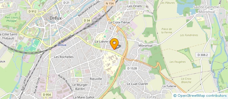 localisation de l'entreprise MADAME NAJWA CHANA à DREUX