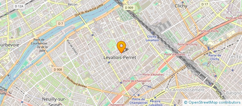 localisation de l'entreprise MADAME NAJWA KANDIL à LEVALLOIS-PERRET