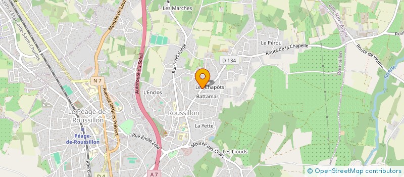 localisation de l'entreprise MADAME NAJWA NOURELIAKINE à ROUSSILLON