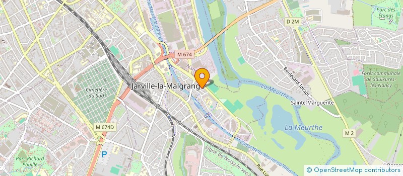 localisation de l'entreprise MADAME NAJWA SAYED  JARVILLE-LA-MALGRANGE