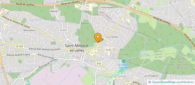 localisation de l'entreprise MADAME NAJWA ZEMBIB à SAINT-MEDARD-EN-JALLES