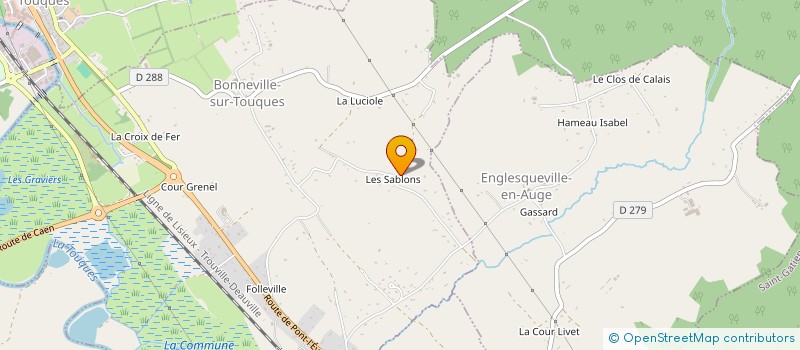 localisation de l'entreprise MADAME NAK SAO  BONNEVILLE-SUR-TOUQUES