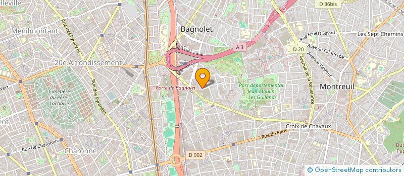 localisation de l'entreprise MADAME NAKALE SOUMARE à BAGNOLET