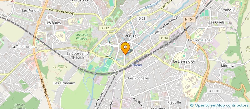 localisation de l'entreprise MADAME NAKANI COULIBALY à DREUX