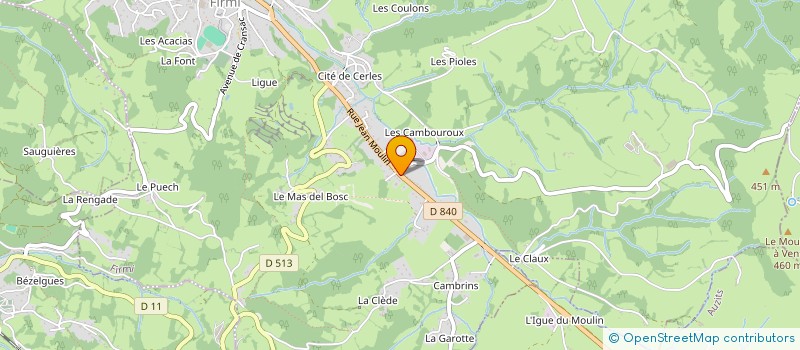 localisation de l'entreprise MADAME NALISA JUPP  FIRMI