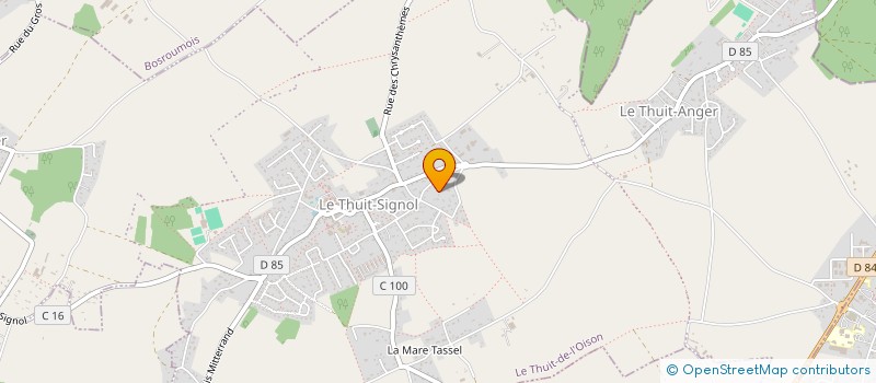 localisation de l'entreprise MADAME NALLY LANGLOIS  LE THUIT DE L'OISON