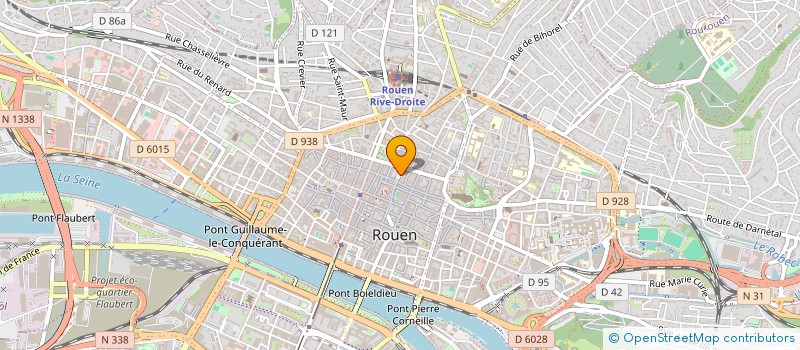 localisation de l'entreprise MADAME NAM N'GUYEN THANH  ROUEN