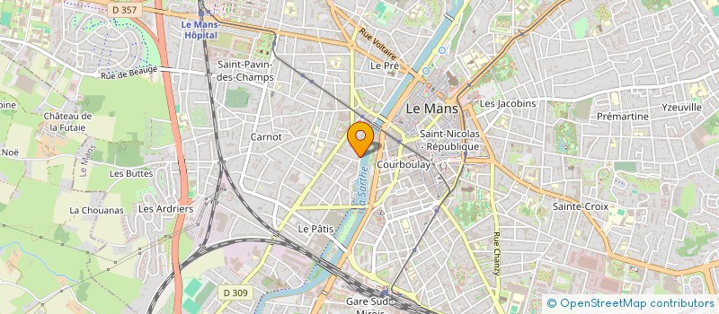 localisation de l'entreprise MADAME NAMADIE CHABANET  LE MANS