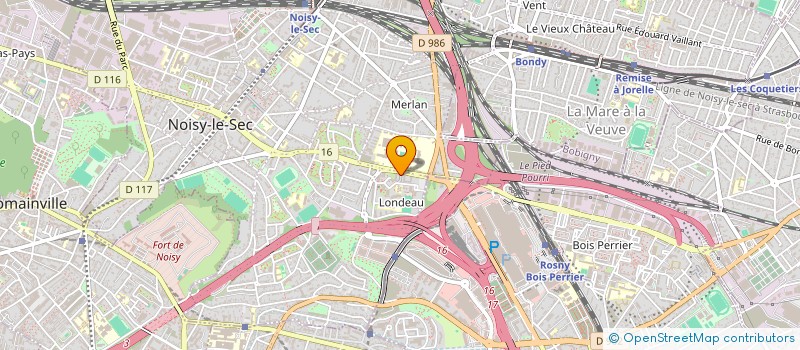 localisation de l'entreprise MADAME NAMARIE TRAORE à NOISY-LE-SEC