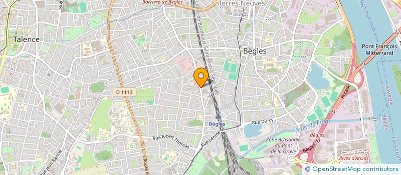 localisation de l'entreprise MADAME NAMINATA BAGATE à BEGLES