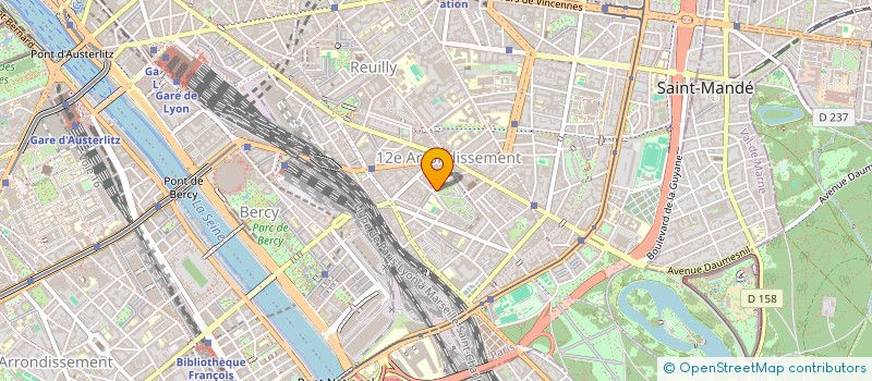 localisation de l'entreprise MADAME NAMINATA FOFANA  PARIS