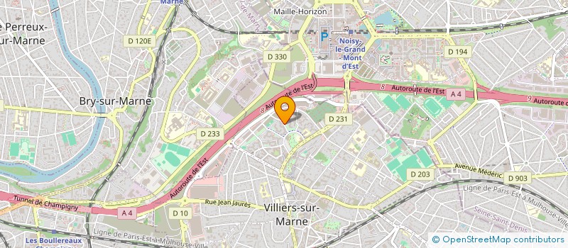 localisation de l'entreprise MADAME NAMINATA TRAORE  VILLIERS-SUR-MARNE