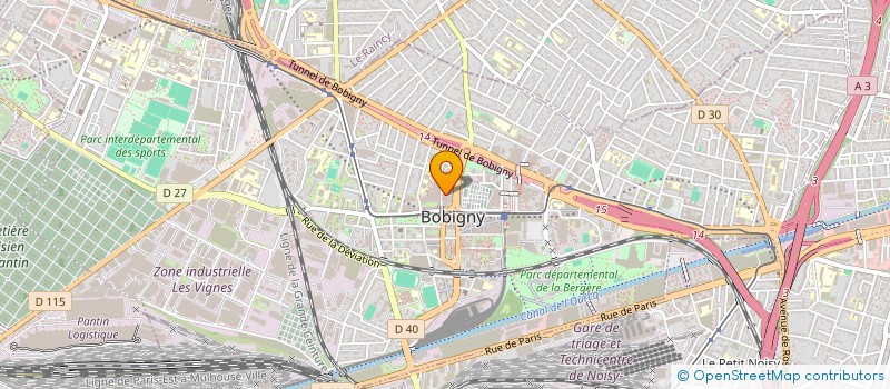 localisation de l'entreprise MADAME NAMISSA DOUCOURE  BOBIGNY