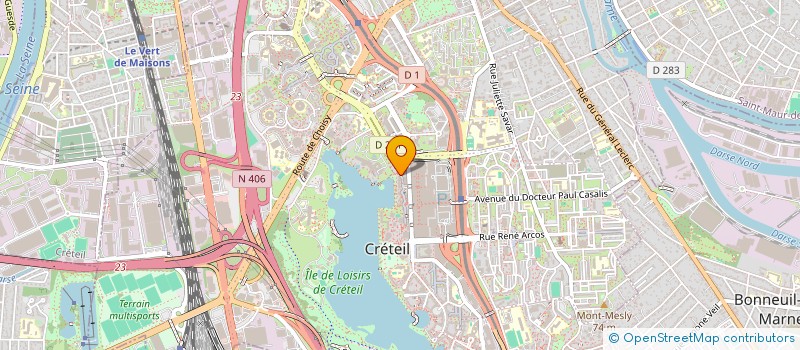 localisation de l'entreprise MADAME NAMISSA NIAGATE  CRETEIL