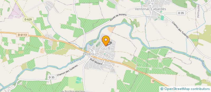 localisation de l'entreprise MADAME NAMKA NAPRELJAC  PEZENS