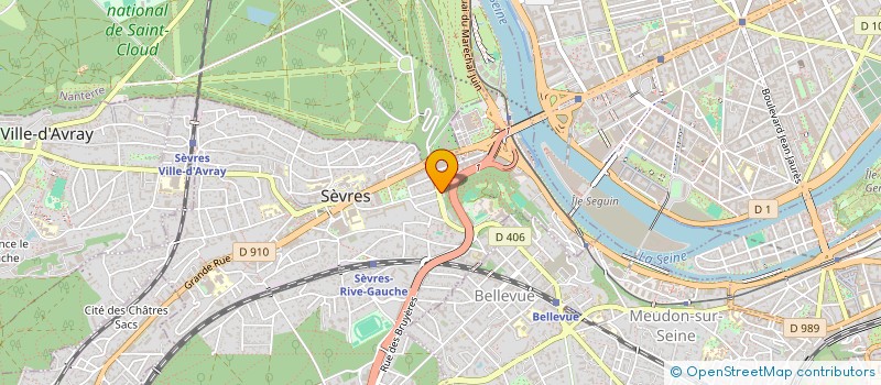 localisation de l'entreprise MADAME NAMM LIME à SEVRES