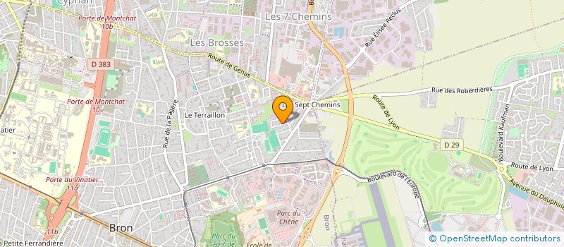 localisation de l'entreprise MADAME NAN DING  BRON