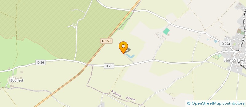 localisation de l'entreprise MADAME NAN JIANG  SAINT-SAUVANT