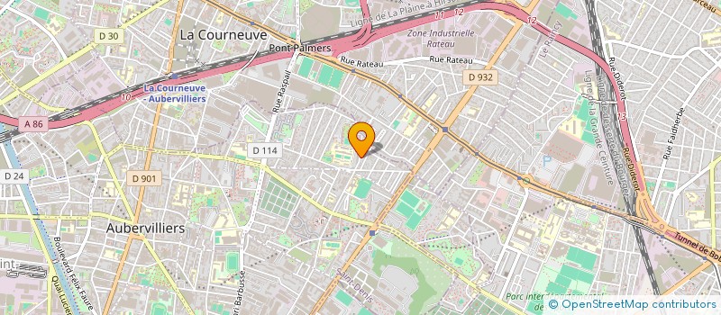 localisation de l'entreprise MADAME NAN MAN SAMASSI à AUBERVILLIERS
