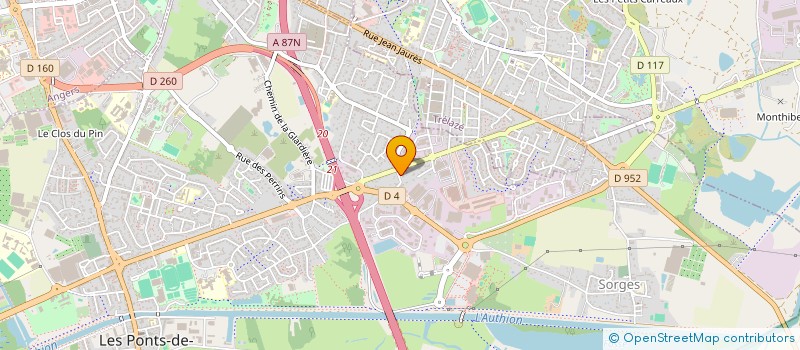 localisation de l'entreprise MADAME NAN SHI à LES PONTS-DE-CE