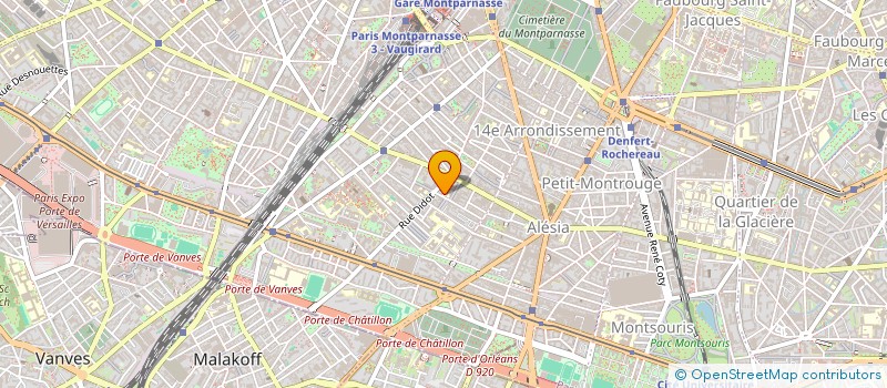 localisation de l'entreprise MADAME NAN WANG  PARIS