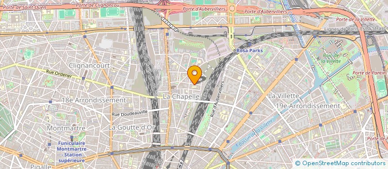 localisation de l'entreprise MADAME NANA BANDIO BHO  PARIS