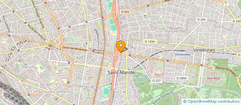 localisation de l'entreprise MADAME NANA DIAKITE  PARIS 20