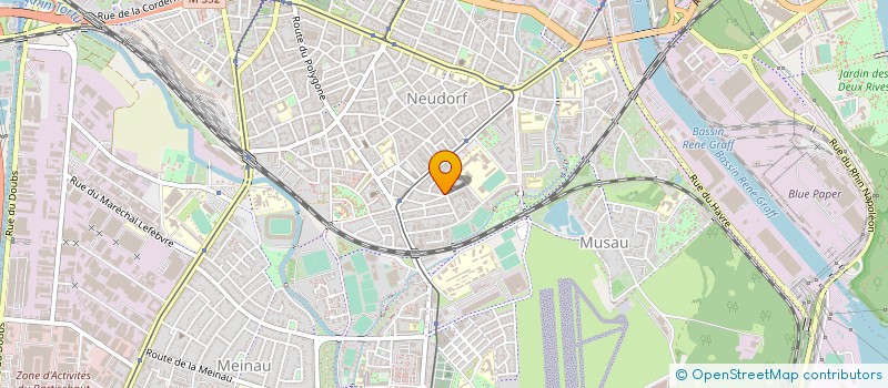localisation de l'entreprise MADAME NANA GARSEVANISHVILI à STRASBOURG