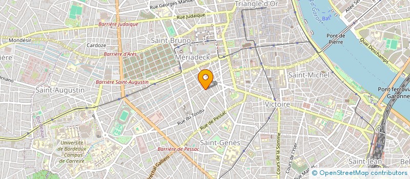 localisation de l'entreprise MADAME NANA YEO  BORDEAUX