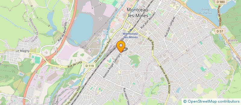 localisation de l'entreprise MADAME NANAE OGURA  MONTCEAU-LES-MINES