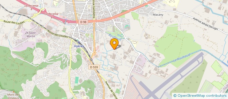 localisation de l'entreprise MADAME NANCIA COLOZZO à HYERES