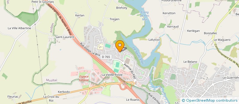 localisation de l'entreprise MADAME NANCIE RABOT  QUESTEMBERT