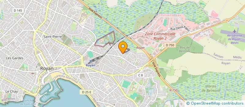 localisation de l'entreprise MADAME NANCY AUDITEAU  SAINT-SULPICE-DE-ROYAN