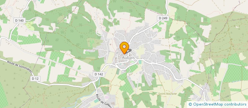 localisation de l'entreprise MADAME NANCY BAURANT à AUBAIS