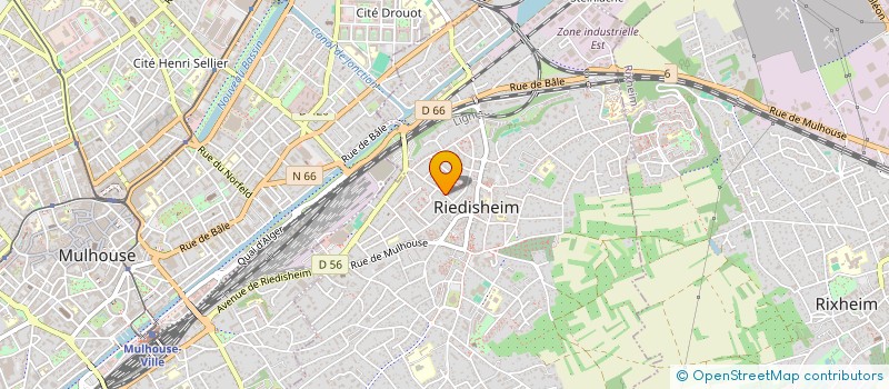 localisation de l'entreprise MADAME NANCY BERNICHE  SPECHBACH