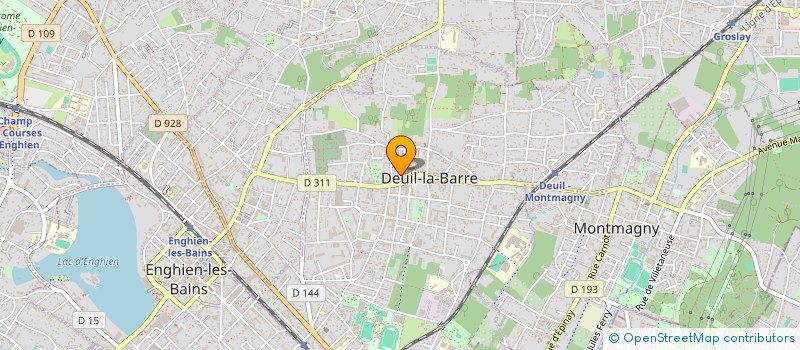 localisation de l'entreprise MADAME NANCY BIERWISCH  DEUIL-LA-BARRE