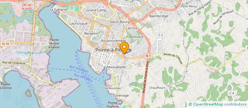 localisation de l'entreprise MADAME NANCY BILBA à LES ABYMES