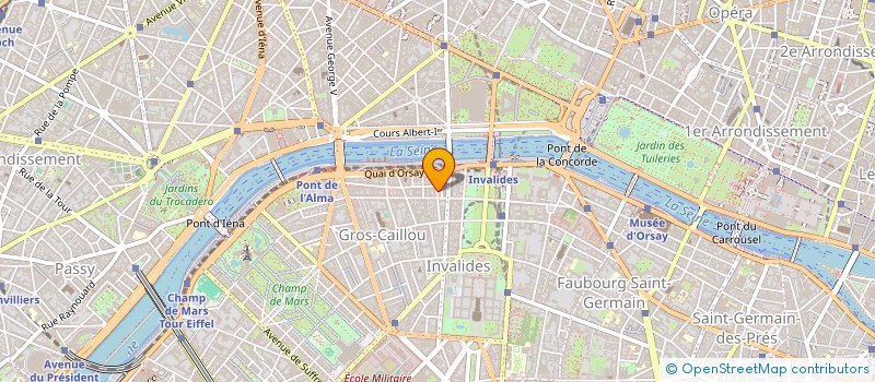 localisation de l'entreprise MADAME NANCY CARAMELLO  PARIS