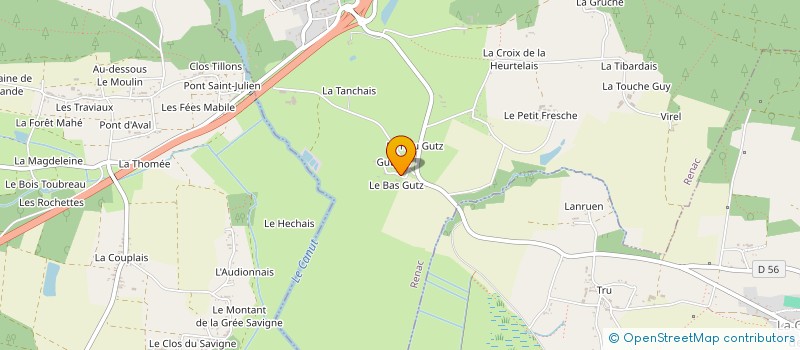 localisation de l'entreprise MADAME NANCY CHAUVET  RENAC