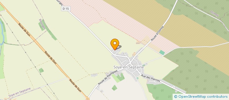 localisation de l'entreprise MADAME NANCY CHOCAT  SOYE-EN-SEPTAINE