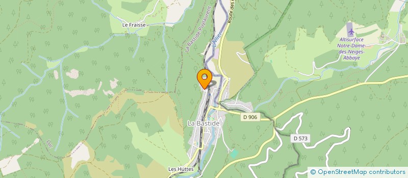 localisation de l'entreprise MADAME NANCY COMMEYRAS  MONT LOZERE ET GOULET