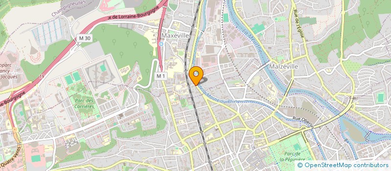 localisation de l'entreprise MADAME NANCY DAVINO  MAXEVILLE