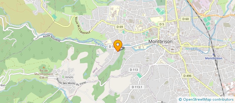 localisation de l'entreprise MADAME NANCY DE MAGNEVAL  SAINT PAUL D'UZORE