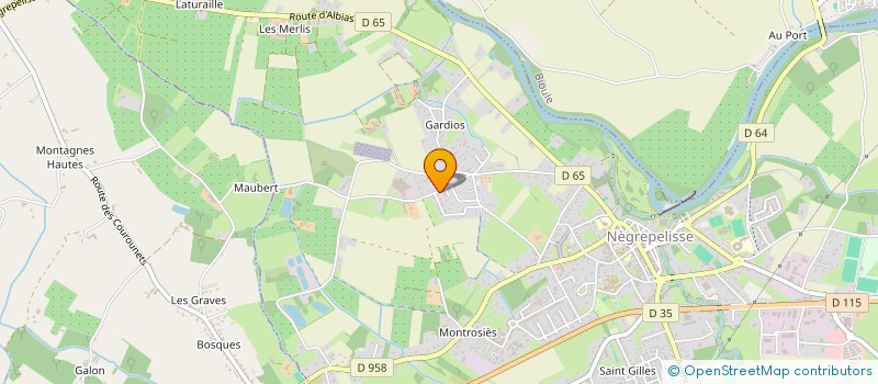 localisation de l'entreprise MADAME NANCY DE SOUSA à NEGREPELISSE