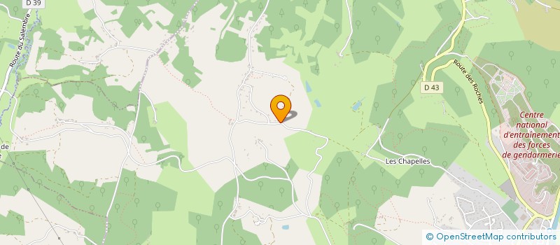 localisation de l'entreprise MADAME NANCY DE WEVER  SAINT-ASTIER