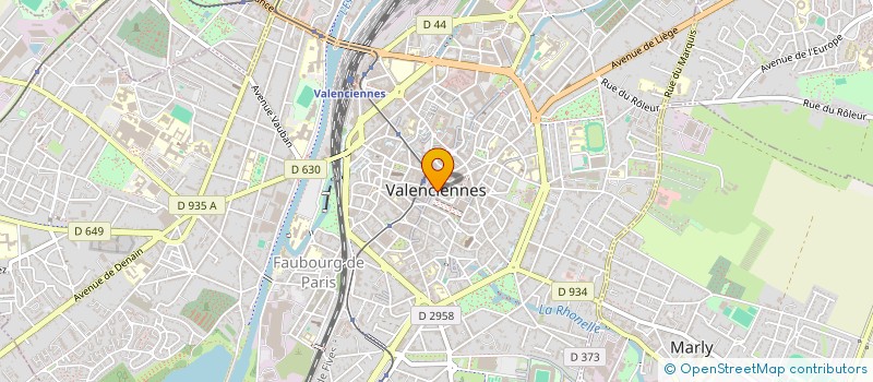 localisation de l'entreprise MADAME NANCY DEBEAULIEU  VALENCIENNES