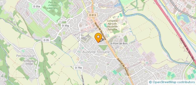 localisation de l'entreprise MADAME NANCY DEJEAN à AUZEVILLE-TOLOSANE